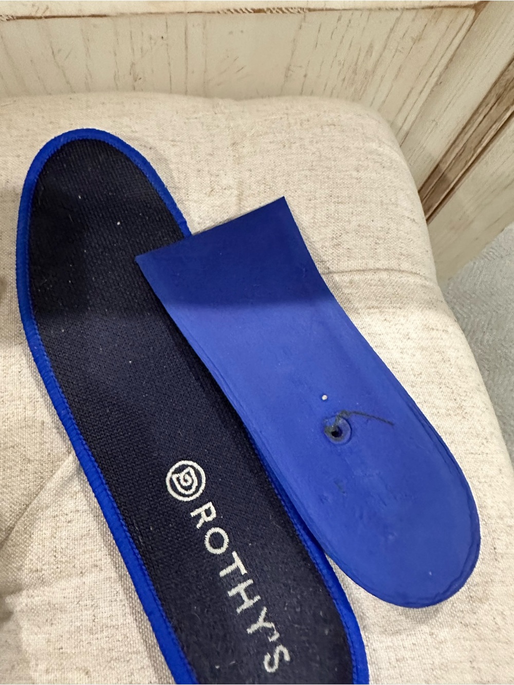 Rothy’s  Slip-On Knit Sneaker — Navy Blue size 9 - Picture 3 of 6